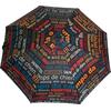 Ομπρέλα βροχής γυναικεία Mini Slogan "Essentials" χειροκίνητη σε διάφορα σχέδια