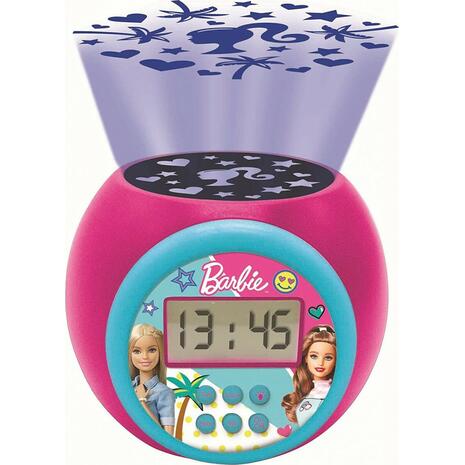 Ψηφιακό Ρολόι Επιτραπέζιο με Ξυπνητήρι Barbie Projector Lexibook RL977BB
