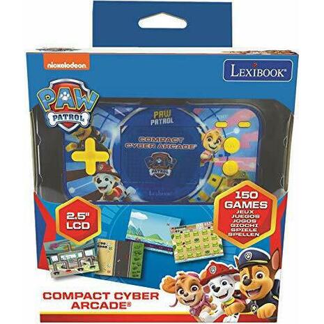 Lexibook Paw Patrol Compact Arcade Portable Console LCD Colour Screen Με 150 Παιχνίδια (820-85111)