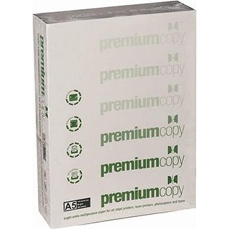 Χαρτί εκτύπωσης Premium Copy Α5 80gr 148,5x210mm λευκό πακέτο 500 φύλλων