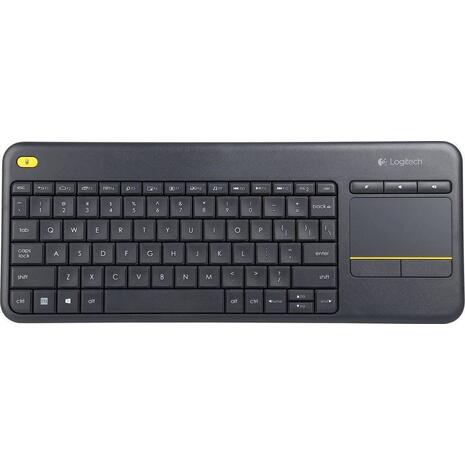 Ασύρματο πληκτρολόγιο και ποντίκι Logitech K400 Plus (920-007145) Αγγλικά πλήκτρα