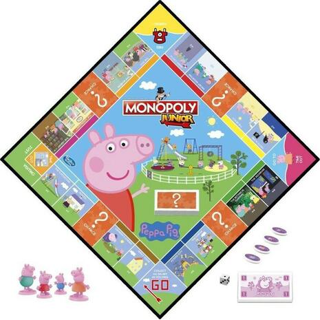 Επιτραπέζιο Hasbro Monopoly Junior Peppa Pig (F1656)