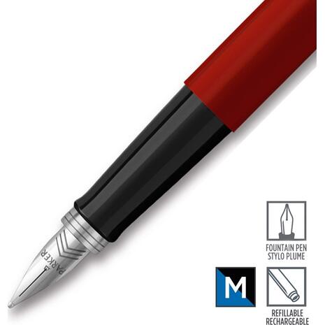 Σετ κασετίνα δώρου Parker Πένα & Στυλό Jotter Originals Red CT (FP+BP)