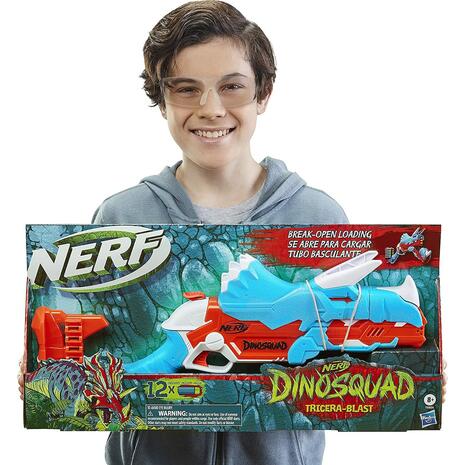 Nerf Tricerablast Dinosquad 12 Βελάκια (F0803)