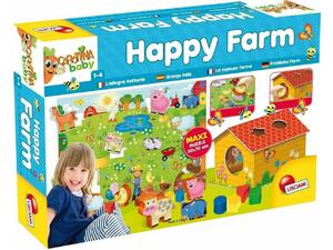 Παζλ Carotina Baby Happy Farm 17pcs Lisciani Giochi (72248)