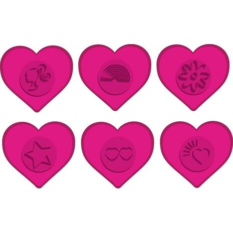 Πλαστελίνη- παιχνίδι Barbie Dough Heart Of Glitter Lisciani διάφορα σχέδια (820-88744)