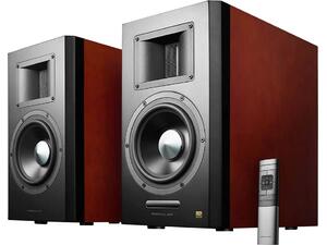 Αυτοενισχυόμενα Ηχεία Airpulse 2 Δρόμων A300 160W (Ζεύγος) Cherry by Phil Jones