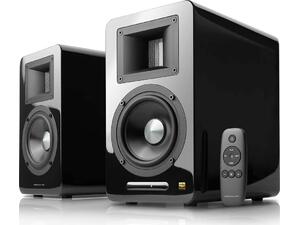 Αυτοενισχυόμενα Ηχεία Airpulse 2 Δρόμων A100 100W (Ζεύγος) Μαύρα by Phil Jones
