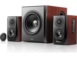 Ηχεία Υπολογιστή Edifier S350DB 2.1 με Ισχύ 150W σε Καφέ Χρώμα