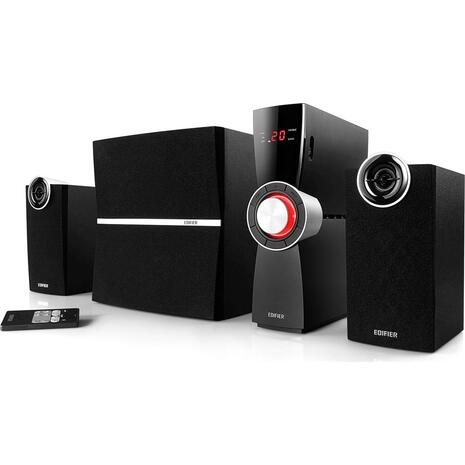 Ηχεία Υπολογιστή Edifier C2X 2.1 με Ισχύ 53W σε Μαύρο Χρώμα