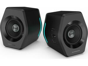 Ασύρματα Ηχεία Υπολογιστή Edifier G2000 RGB 2.0 με RGB Φωτισμό και Bluetooth Ισχύος 32W σε Μαύρο Χρώμα