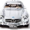 Αυτοκινητάκι μεταλλική μινιατούρα Bburago 1/24 Mercedes-Benz 300 SL 1954 Silver (18/22023)