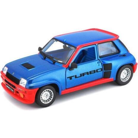 Αυτοκινητάκι μεταλλική μινιατούρα Bburago 1/24 Renault Turbo διάφορα χρώματα (18/21088