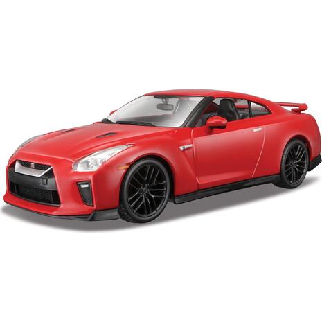 Αυτοκινητάκι μεταλλική μινιατούρα Bburago 1/24 Plus,Nissan GT-R Red (18/21082)