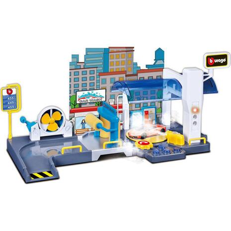 Πίστα Bburago Street Fire 1/43 Car Wash Play Set (18/30406)