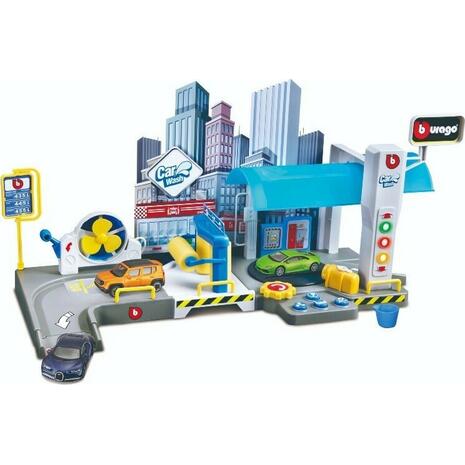 Πίστα Bburago Street Fire 1/43 Car Wash Play Set (18/30406)