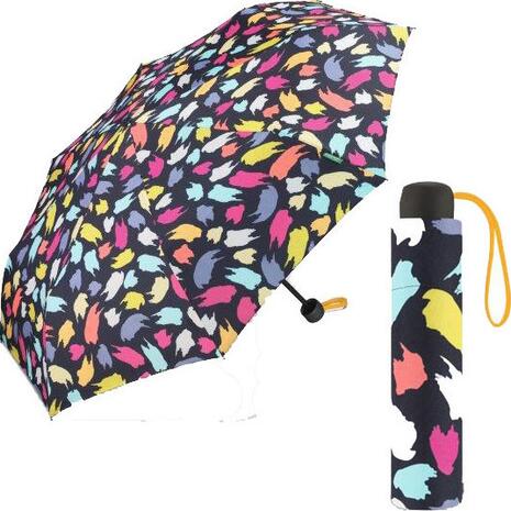 Ομπρέλα βροχής γυναικεία χειροκίνητη BENETTON S-Mini Strokes (56892)