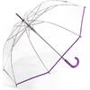 Ομπρέλα βροχής γυναικεία αυτόματη Long Transparent διάφορα χρώματα