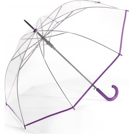 Ομπρέλα βροχής γυναικεία αυτόματη Long Transparent διάφορα χρώματα