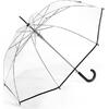 Ομπρέλα βροχής γυναικεία αυτόματη Long Transparent διάφορα χρώματα