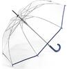 Ομπρέλα βροχής γυναικεία αυτόματη Long Transparent διάφορα χρώματα