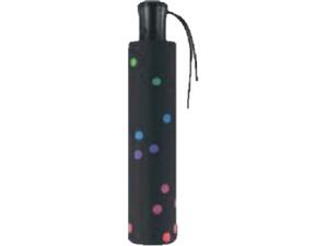 Ομπρέλα βροχής γυναικεία αυτόματη mini Rainbow Dots
