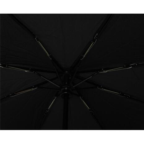Ομπρέλα βροχής ανδρική αυτόματη Easy "Essentials" με μπαστούνι μαύρη