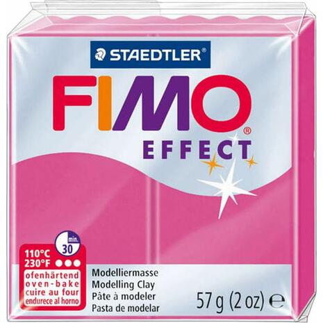 Πηλός Staedtler Fimo Effect Gemstone Ruby Quartz 56gr