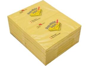 Αυτοκόλλητα χαρτάκια σημειώσεων HENG 75x127mm κίτρινα Φ100