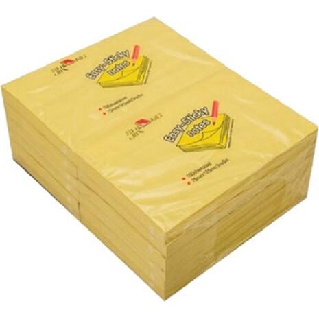 Αυτοκόλλητα χαρτάκια σημειώσεων HENG 75x127mm κίτρινα Φ100