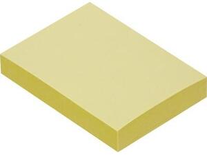 Αυτοκόλλητα χαρτάκια σημειώσεων Easy-Sticky 50x75mm 100 φύλλων (Κίτρινο)