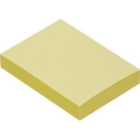 Αυτοκόλλητα χαρτάκια σημειώσεων Easy-Sticky 50x75mm 100 φύλλων (Κίτρινο)