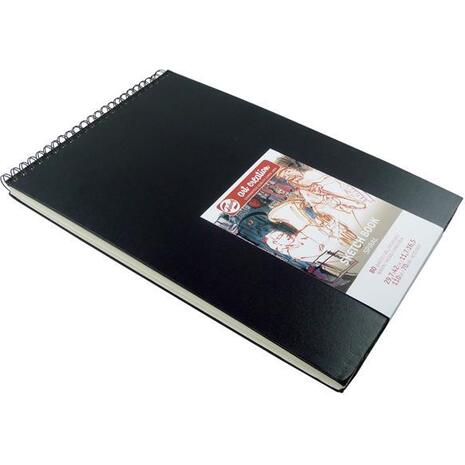Μπλοκ Sketch book Talens σπιράλ μαύρο 80φυλ. 42x30εκ. 110 γρ. (38912)