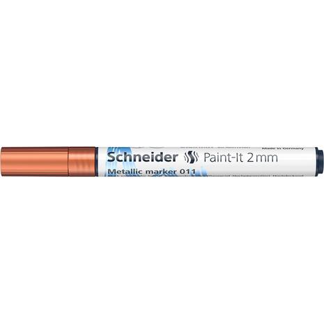 Μαρκαδόρος SCHNEIDER Metallic Paint-It 011 2mm Copper Metallic