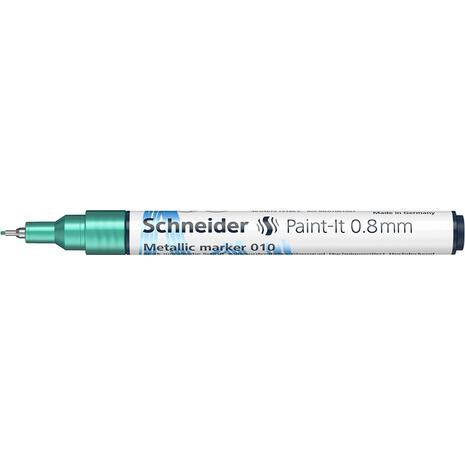 Μαρκαδόρος SCHNEIDER Metallic Paint-It 010 0.8mm Green Metallic (194ML01001052)