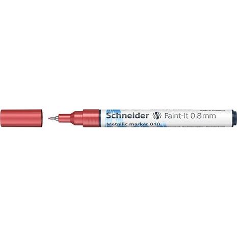 Μαρκαδόρος SCHNEIDER Metallic Paint-It 010 0.8mm Red Metallic (194ML01001124)