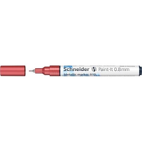 Μαρκαδόρος SCHNEIDER Metallic Paint-It 010 0.8mm Red Metallic (194ML01001124)