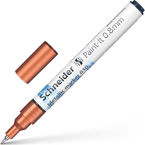 Μαρκαδόρος SCHNEIDER Metallic Paint-It 010 0.8mm Copper Metallic (194ML01001102)