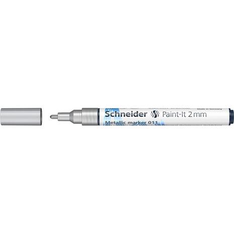 Μαρκαδόρος SCHNEIDER Metallic Paint-It 011 2mm Silver Metallic