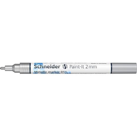 Μαρκαδόρος SCHNEIDER Metallic Paint-It 011 2mm Silver Metallic