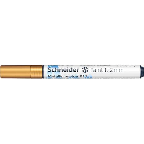 Μαρκαδόρος SCHNEIDER Metallic Paint-It 011 2mm Gold Metallic