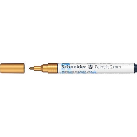 Μαρκαδόρος SCHNEIDER Metallic Paint-It 011 2mm Gold Metallic