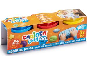 Πλαστοζυμαράκια Carioca Baby Do 3 τεμάχια 75gr 43179 (Διάφορα χρώματα)