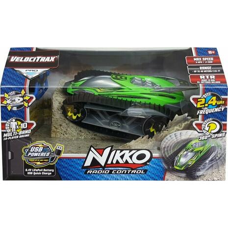 Τηλεκατευθυνόμενο αυτοκίνητο Nikko Velocitrax Stunt Neon Green 11”/28cm (34/10032)