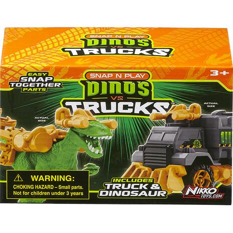 Όχημα NIKKO Road Rippers Snap 'n Play Dinos vs Trucks διάφορα σχέδια (36/20070)