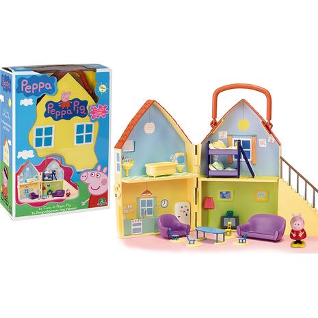 Παιχνίδι Μινιατούρα Peppa Pig Σπίτι & Φιγούρα Giochi Preziosi 41cm (GPH01469)