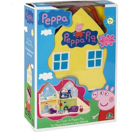 Παιχνίδι Μινιατούρα Peppa Pig Σπίτι & Φιγούρα Giochi Preziosi 41cm (GPH01469)