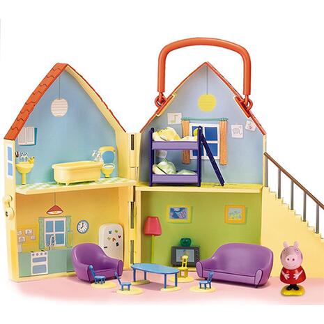 Παιχνίδι Μινιατούρα Peppa Pig Σπίτι & Φιγούρα Giochi Preziosi 41cm (GPH01469)