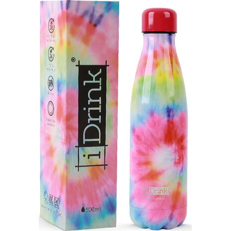 Μπουκάλι θερμός i-DRINK ID0097 500ml tie dye