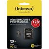 Κάρτα Μνήμης Intenso 128GB Micro SD - UHS-I - Professional